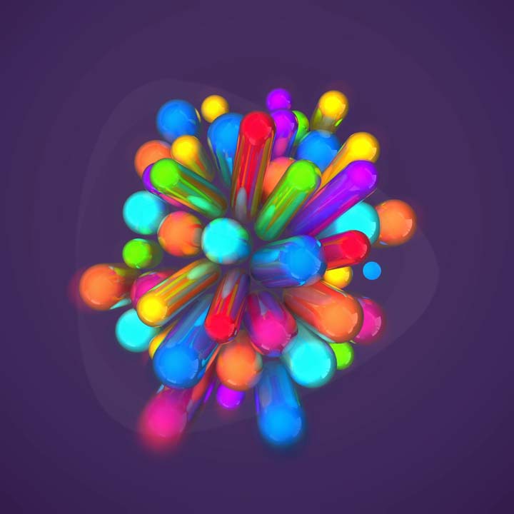 لوگوموشن رنگارنگ ( به همراه نسخه اینستاگرام )