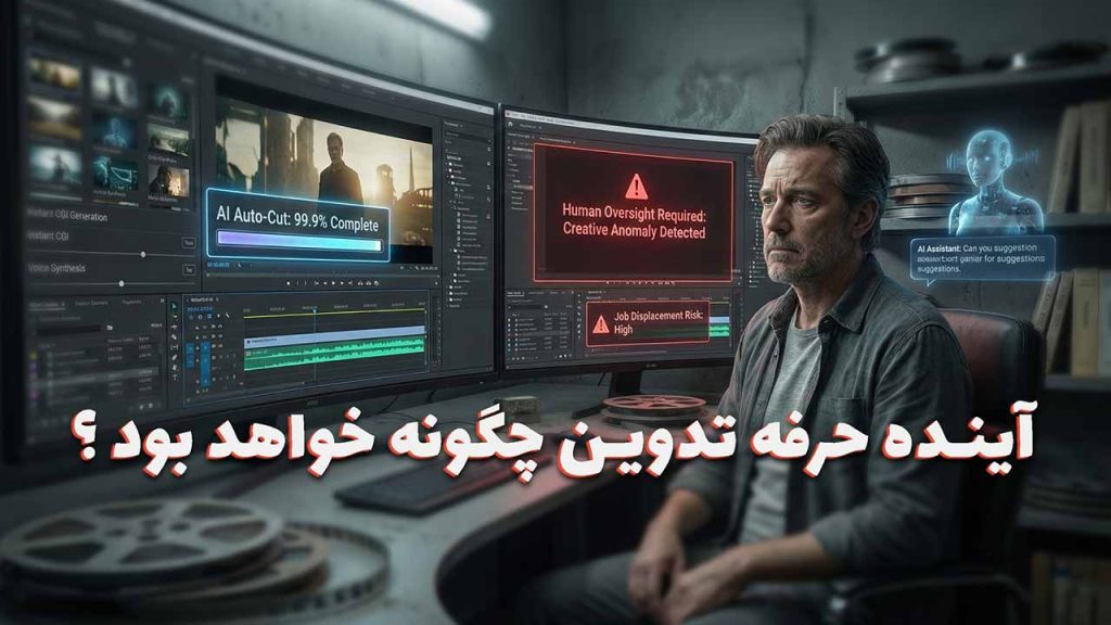 آینده حرفه تدوین با ظهور هوش مصنوعی چگونه خواهد بود ؟