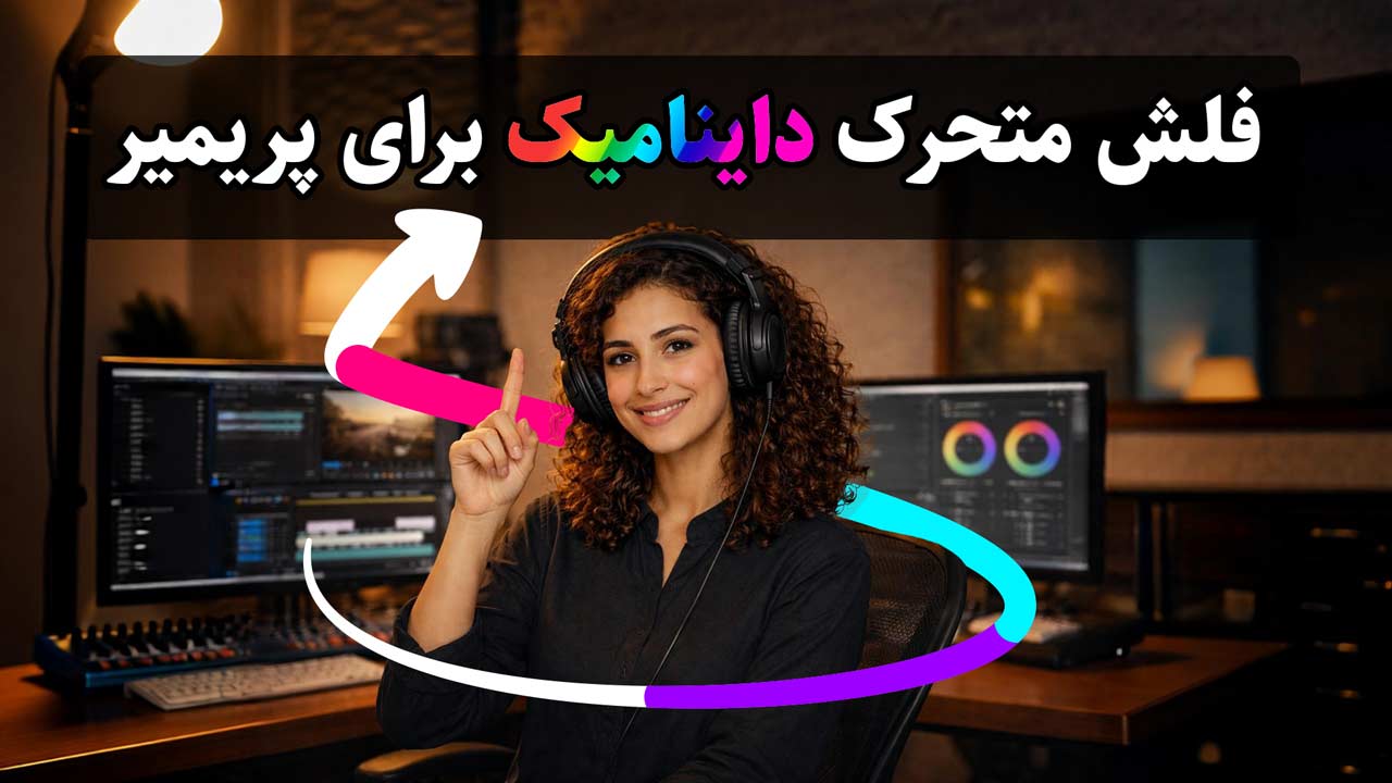 فلش-متحرک-داینامیک-برای-پریمیر-Path Arrow Premiere